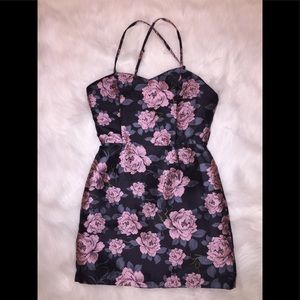 Floral mini dress